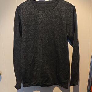 Classic Charcoal Long Sleeve Tee